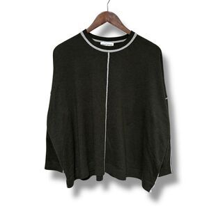 Gibson + Latimer Women's Long Sleeve Blouse Top Wool Blend Size Medium 28‎ x 24